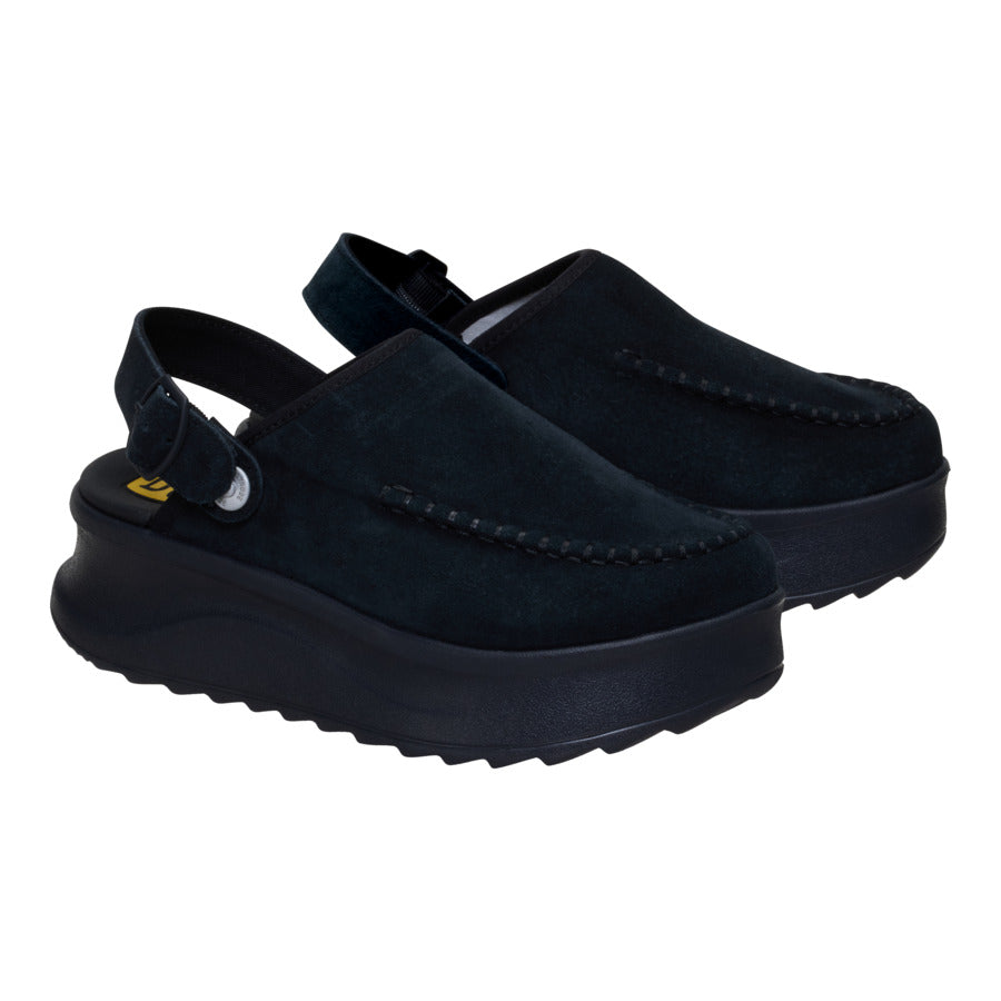 Delray Clog Suede - Black - Image 3