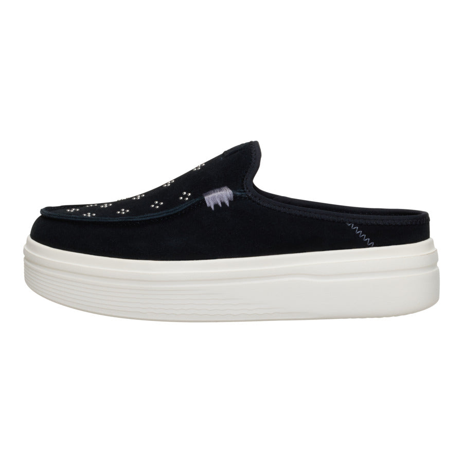Austin Lift Suede Stud - Black